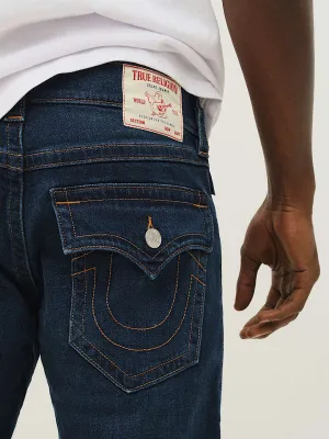 True Religion Sn Billy Bootcut Blue Mid Rise Washed Jeans