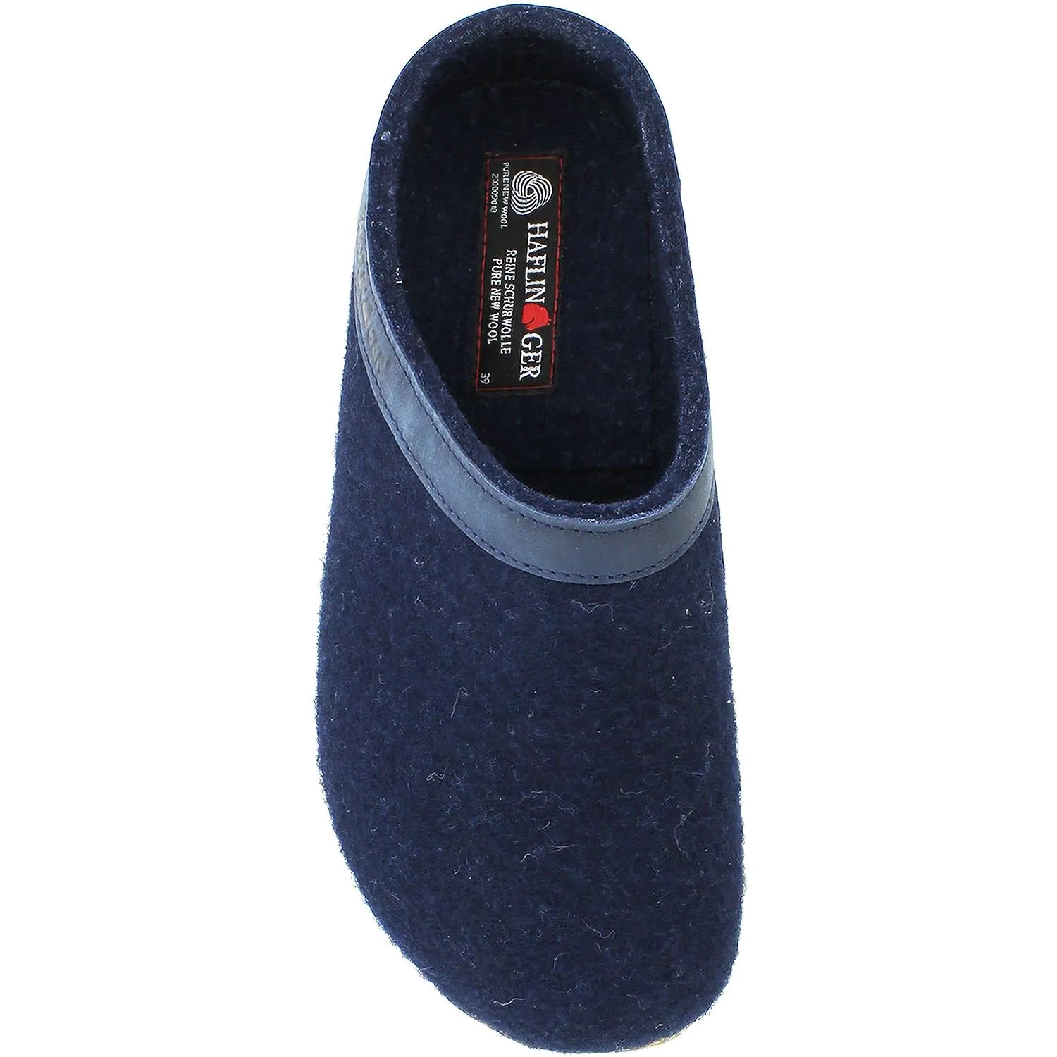 Unisex Haflinger GZL Captains Blue Wool Felt