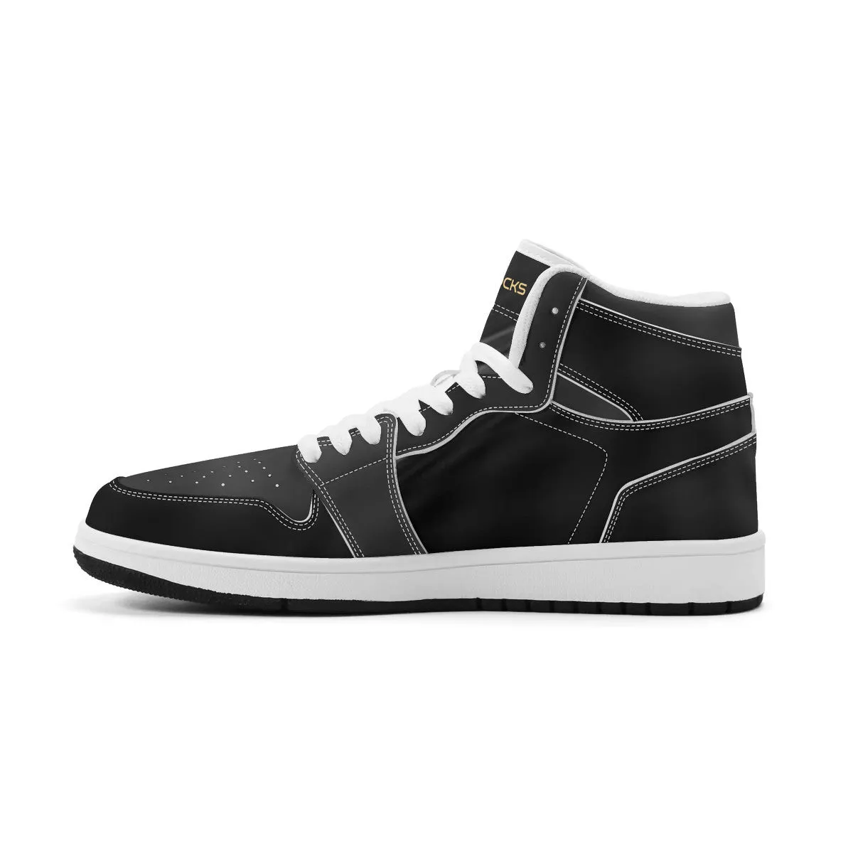 Unisex New Synthetic Leather High Top Sneakers