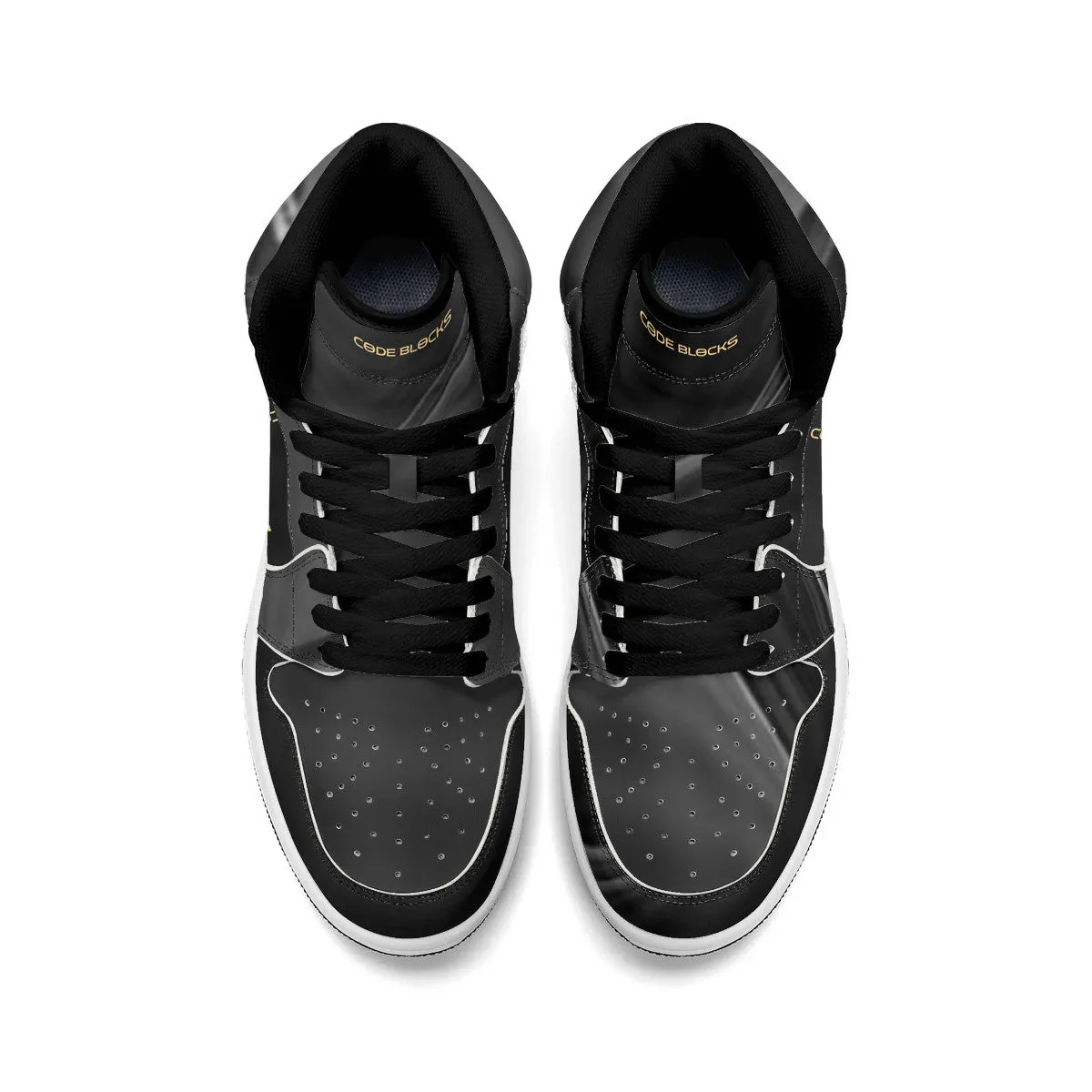 Unisex New Synthetic Leather High Top Sneakers