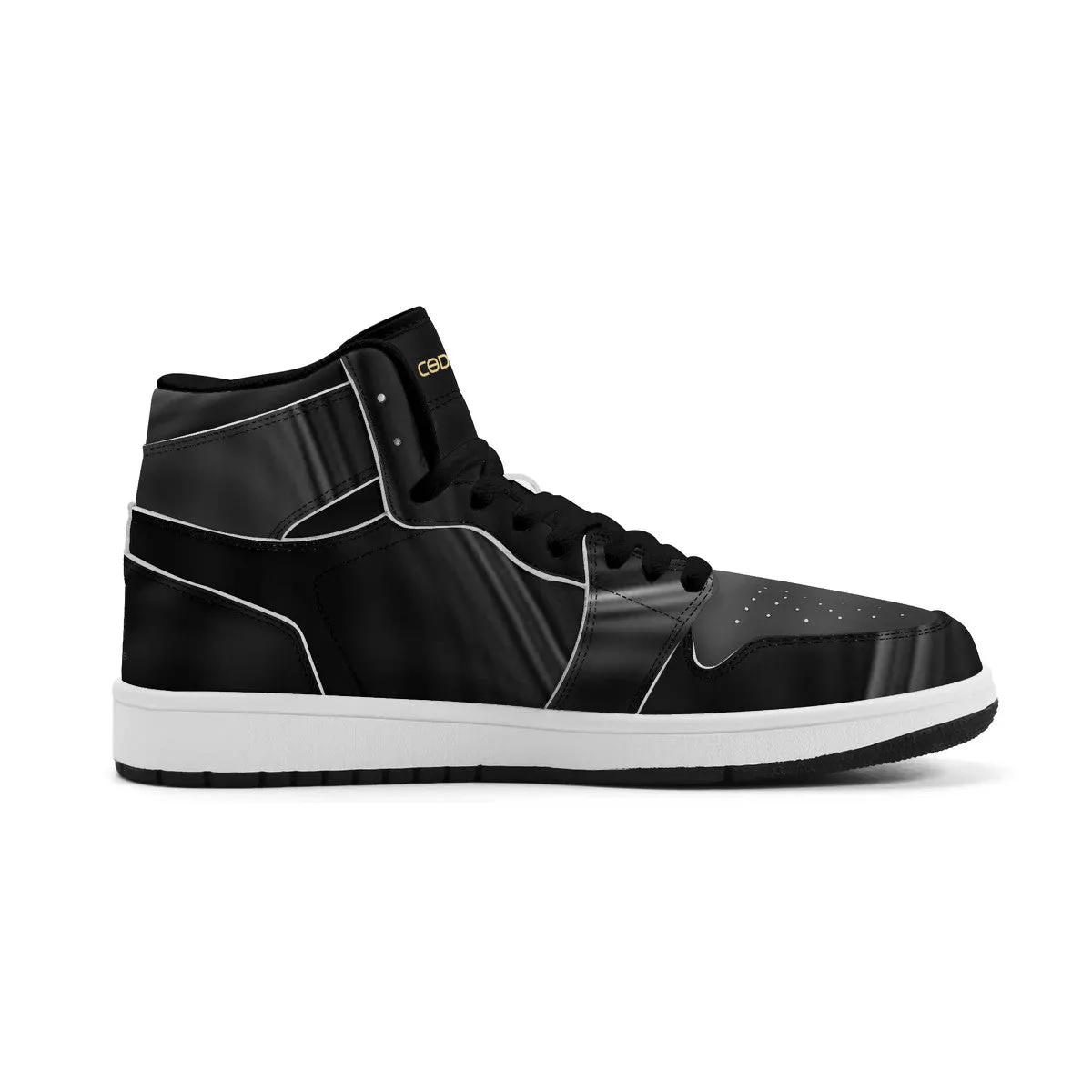 Unisex New Synthetic Leather High Top Sneakers