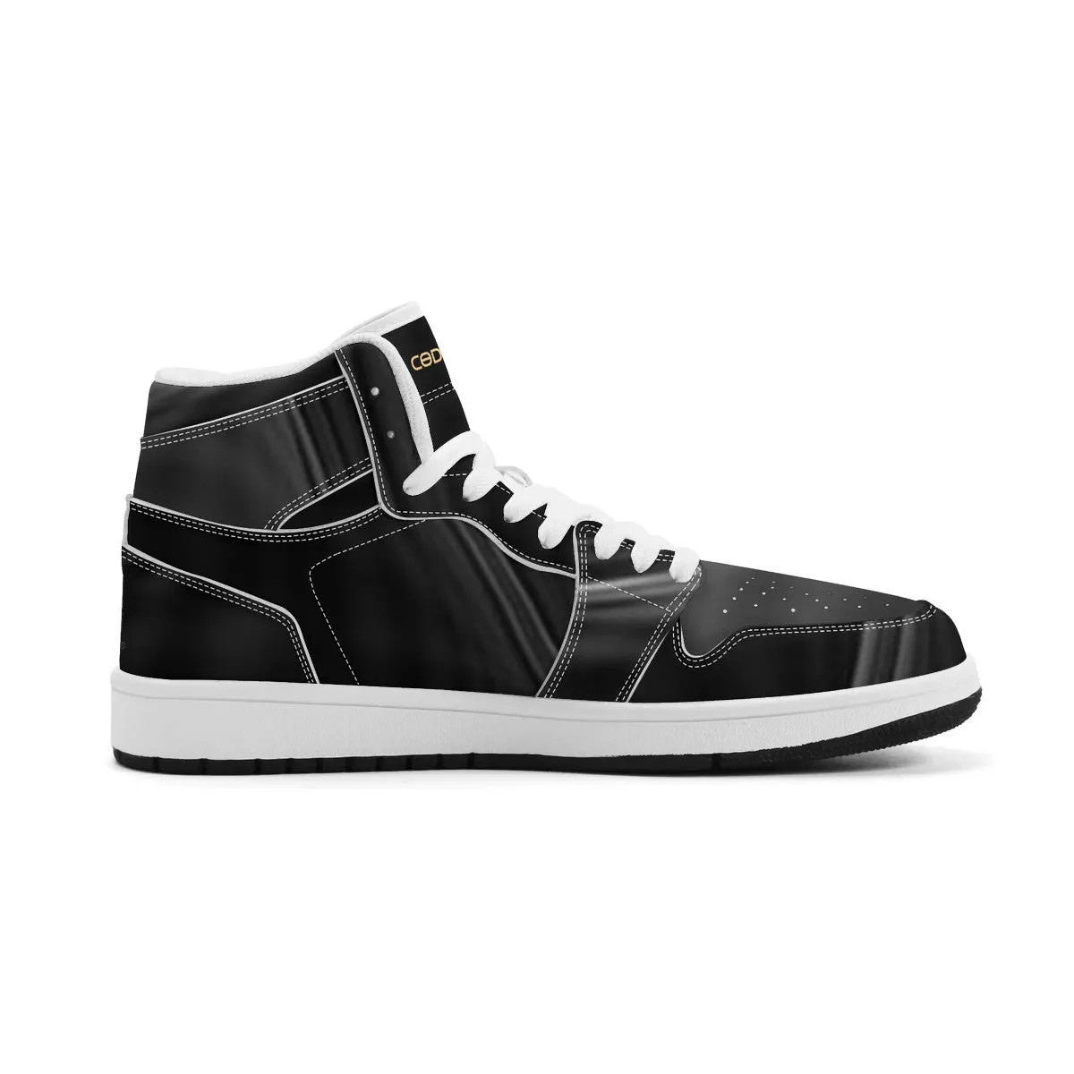 Unisex New Synthetic Leather High Top Sneakers