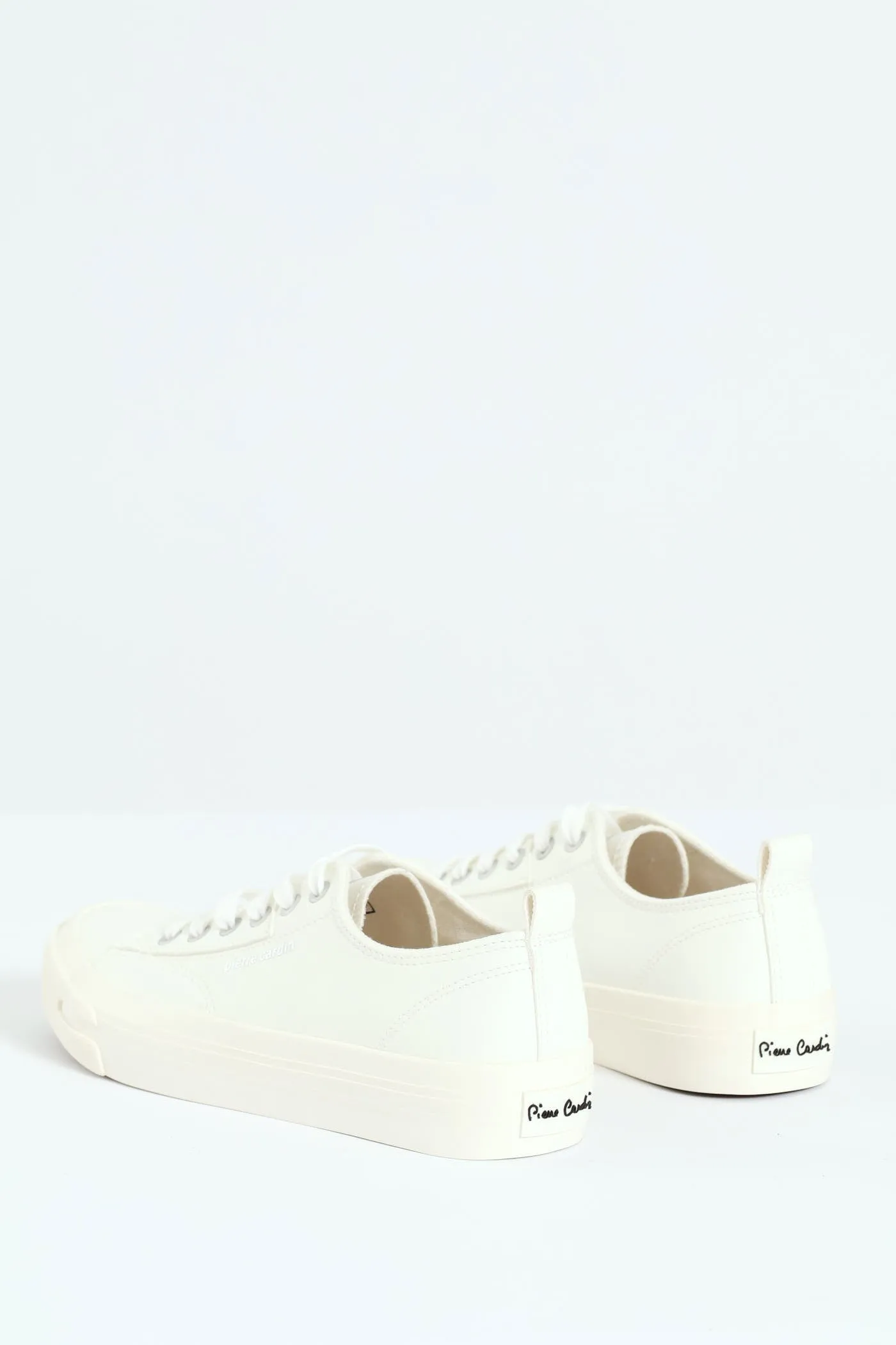 Urban Basic Vulcanised Lace Up Sneaker - White/White