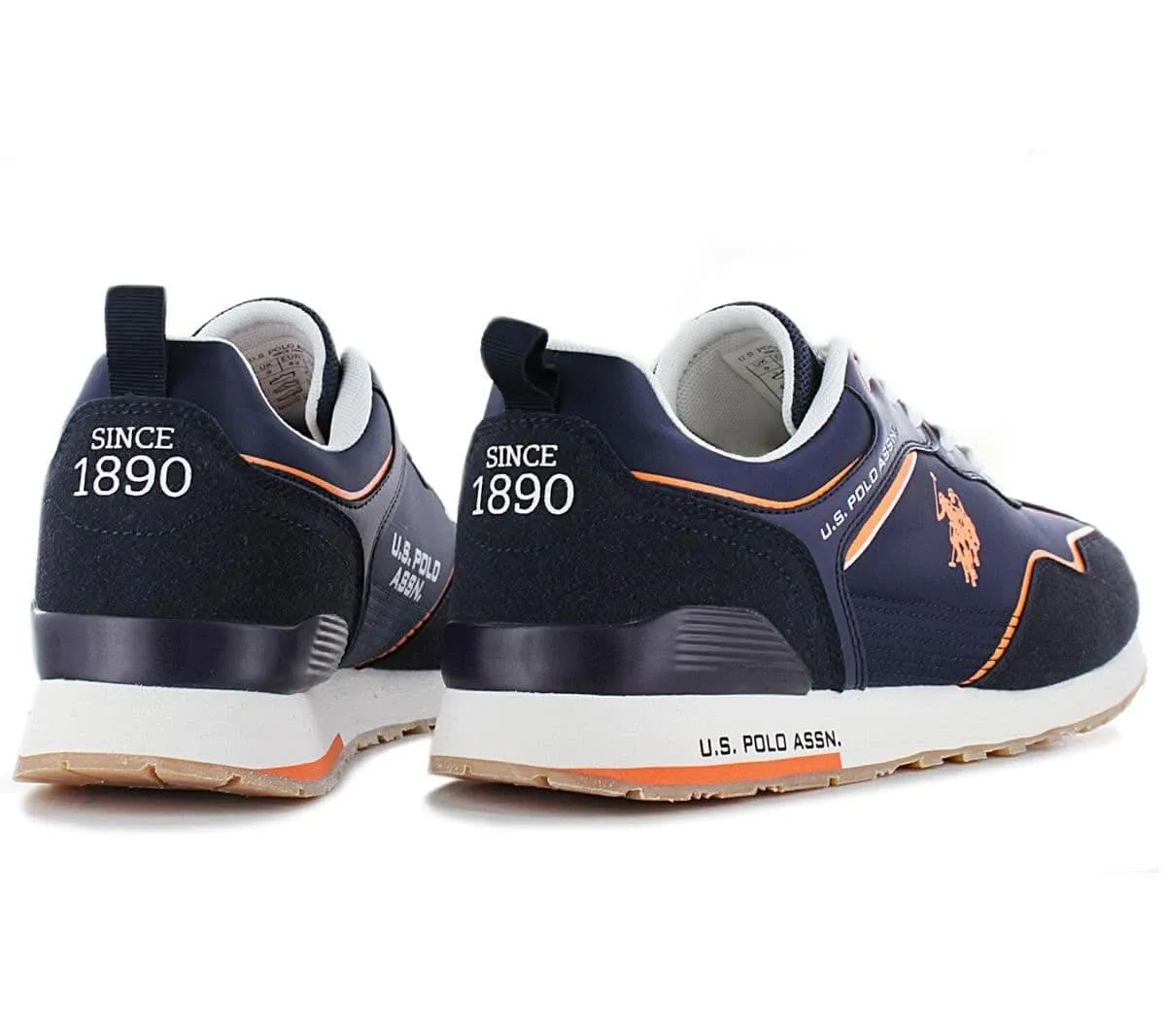 U.S. POLO ASSN. Tabry 002 - Herren Sneakers Schuhe Blau DBL-ORA02