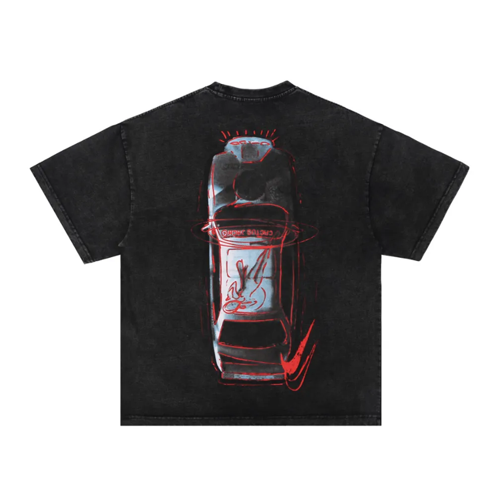 Vintage Bold Portrait Graphic T-Shirt