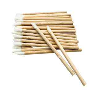 VIP -  Eyelash accessories-Lip Brush with Bamboo Handle 50 pcs/bag