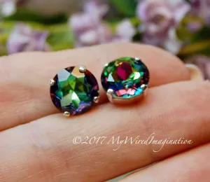 Vitrail Medium Vintage Swarovski, 11mm art 1200 Dentelles with Setting