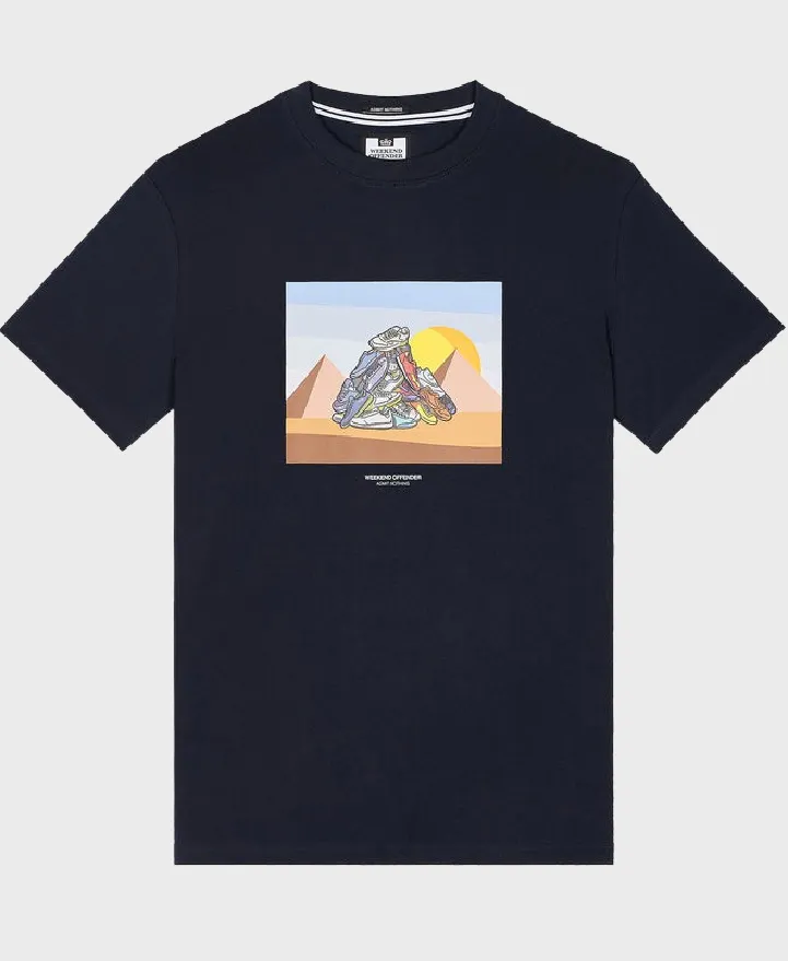 Weekend Offender Geeza T-shirt Navy
