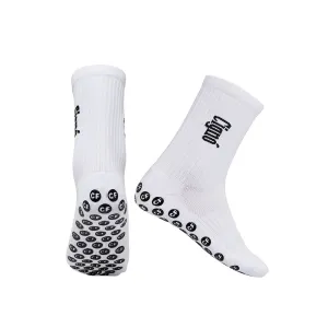 WHITE CIGNO GRIP SOCKS