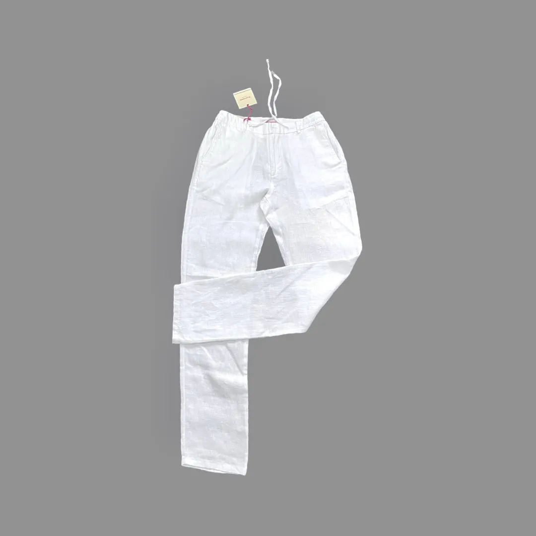 White Linen Pants