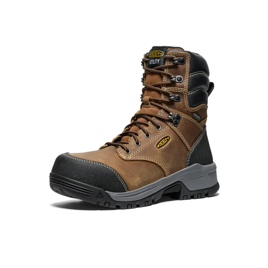Women's CSA Evanston 8" Waterproof Boot (Carbon-Fiber Toe) (Wide)
