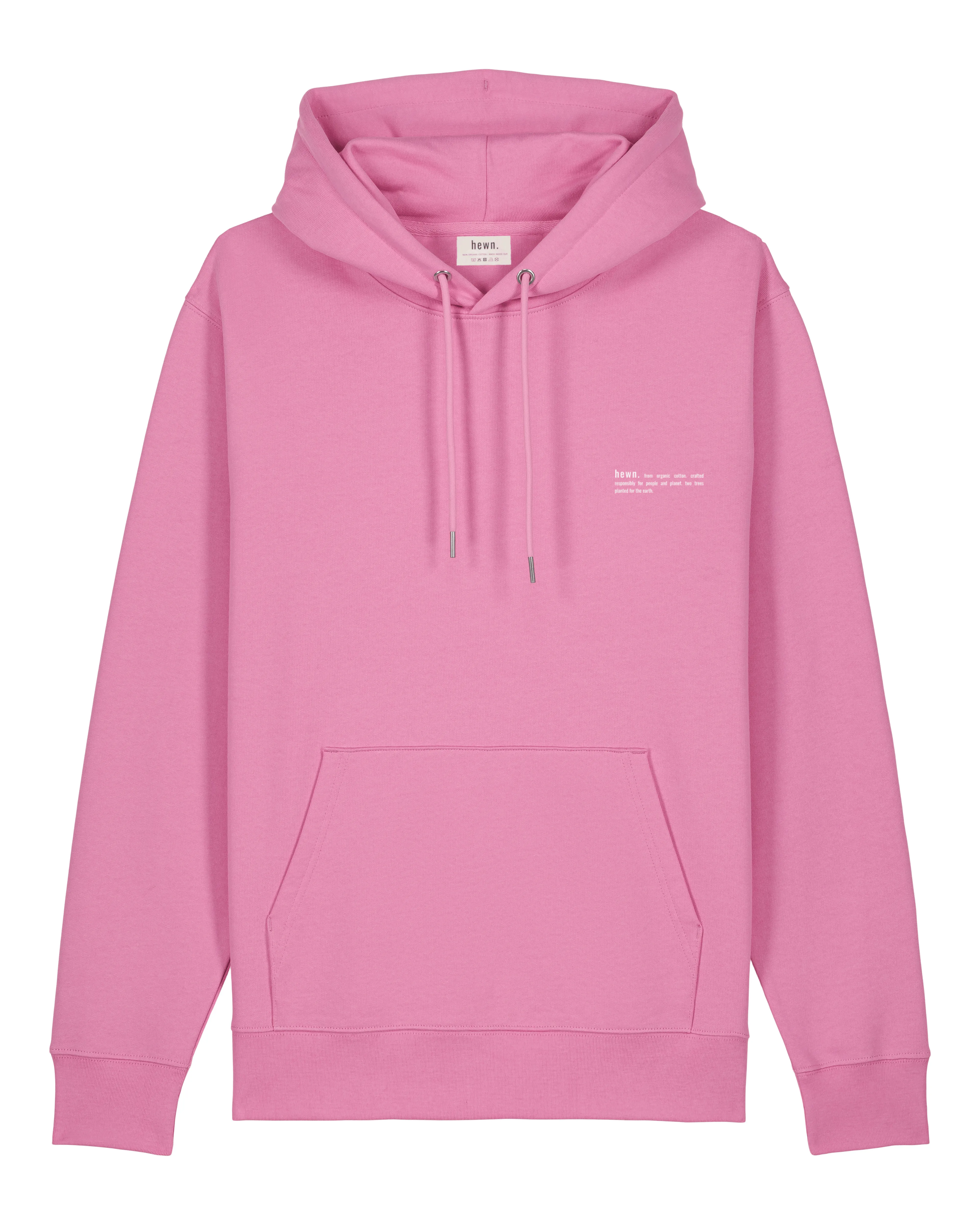 Women's Organic Cotton Relaxed Fit Hoodie | Azalea Pink