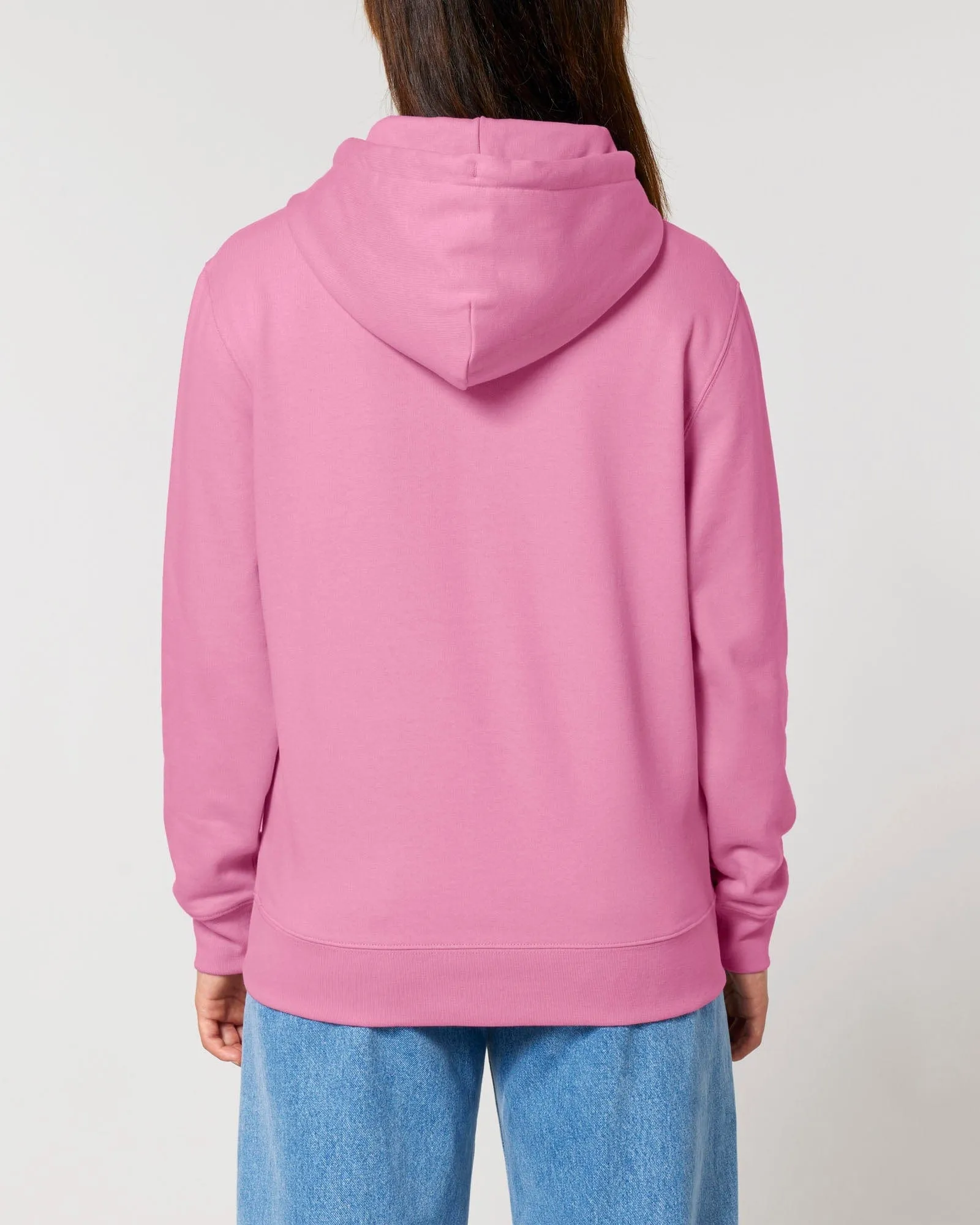 Women's Organic Cotton Relaxed Fit Hoodie | Azalea Pink