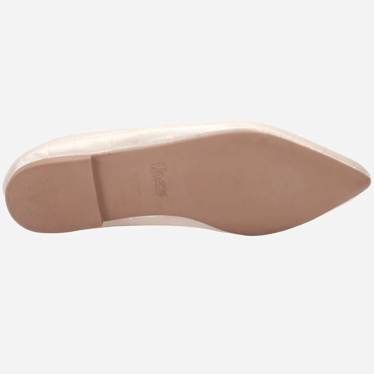 Women's "DIKAX" Pointed Toe Decorated Flat Pumps