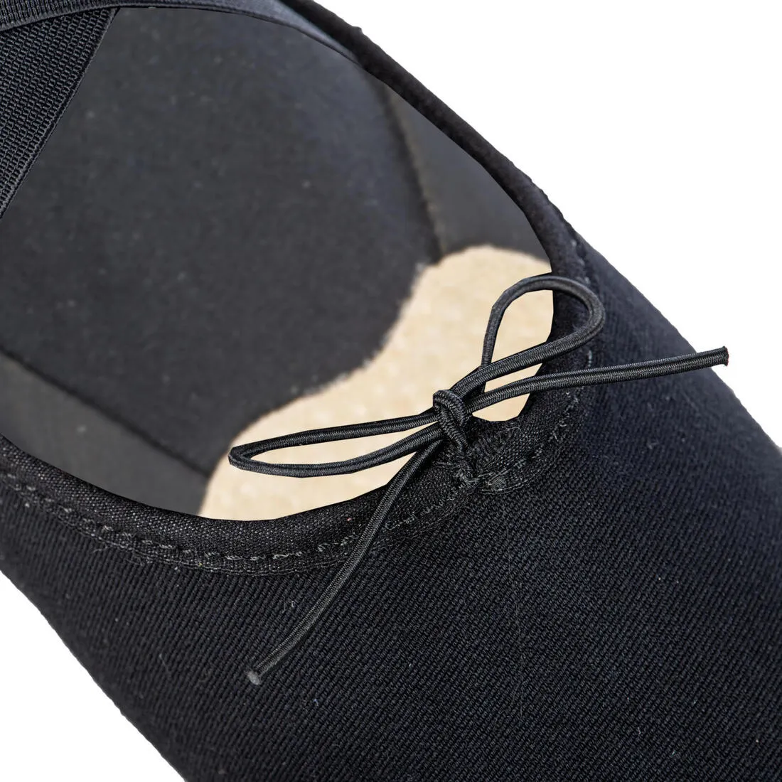 Women's Split-Sole Canvas Demi-Pointe Ballet Shoes - Salmon