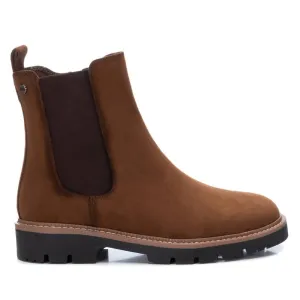 XTI 14219902 Ladies Ankle Boot-CAMEL