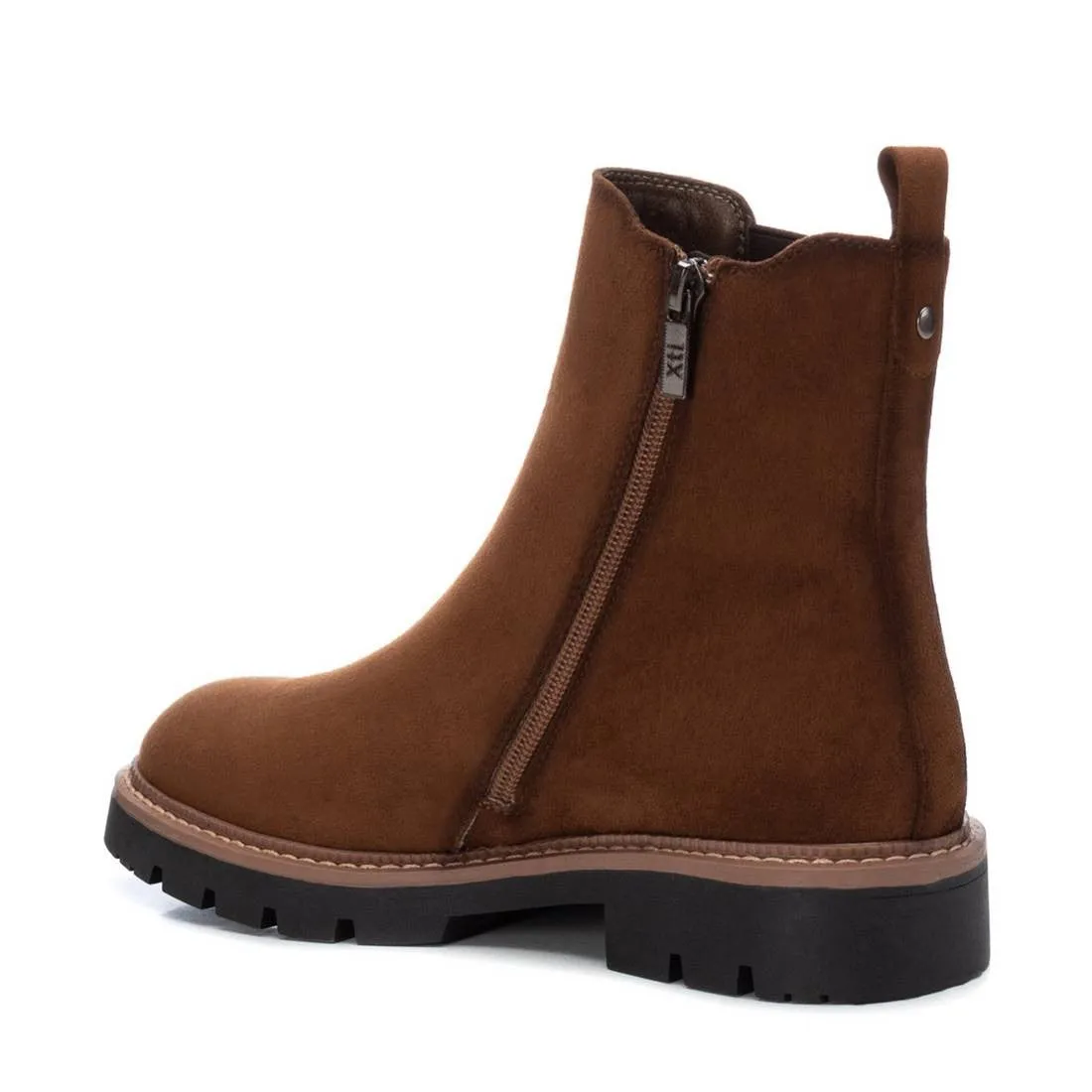 XTI 14219902 Ladies Ankle Boot-CAMEL