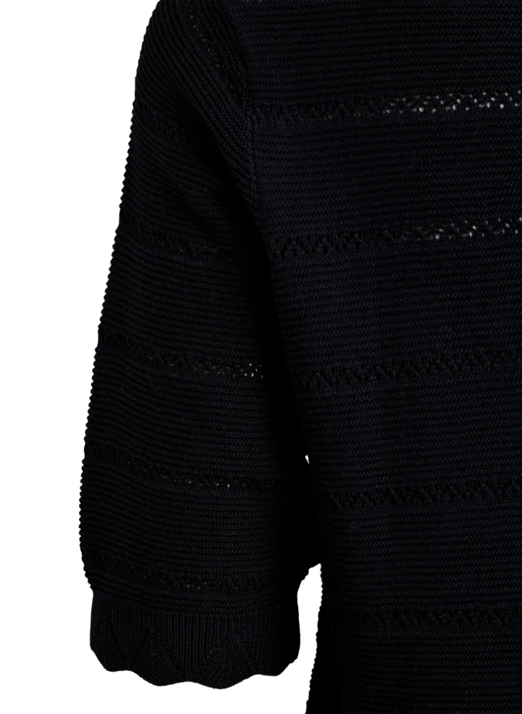 Zizzi Elsa Knit in Black