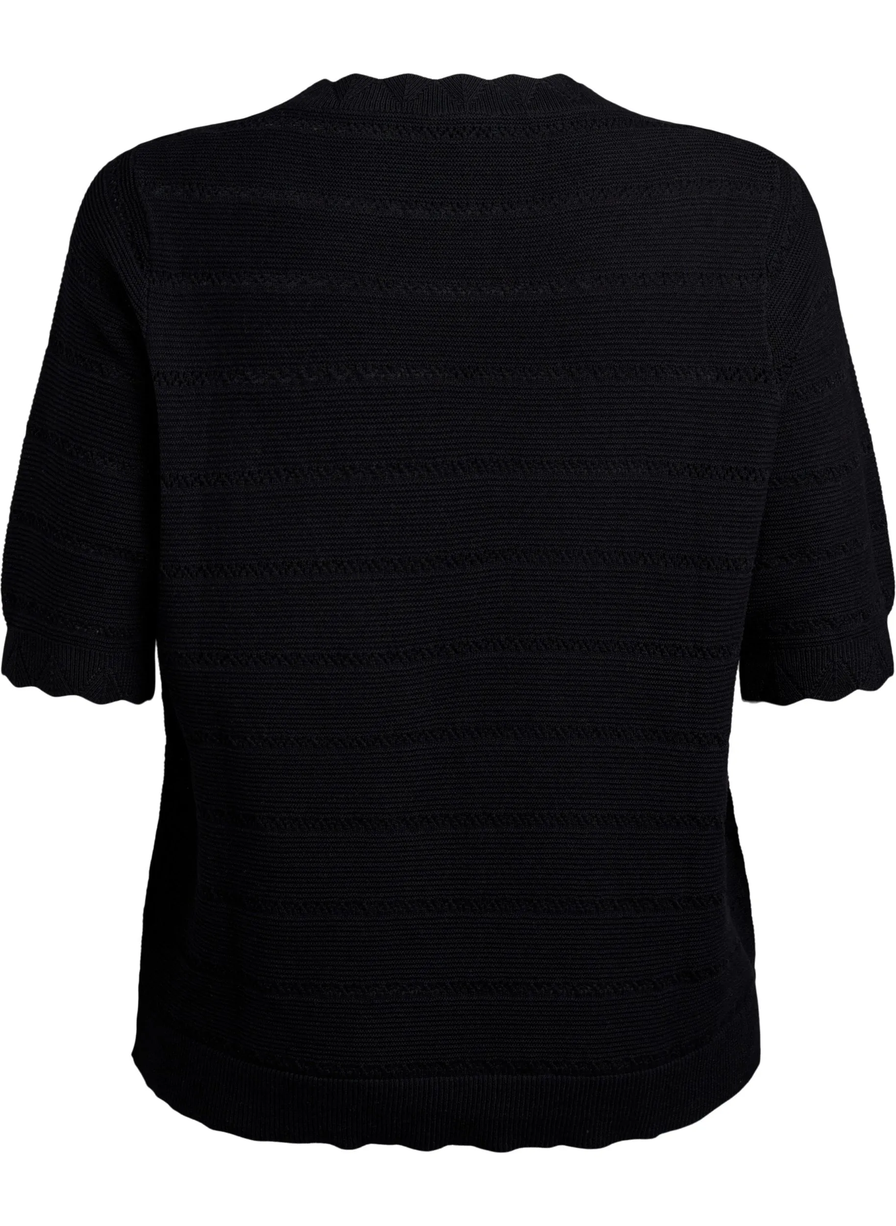 Zizzi Elsa Knit in Black